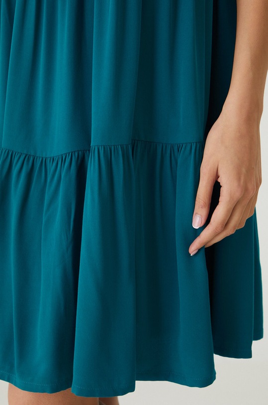 Šaty Med tyrkysová farba RS24.SUD0B1 tyrkysová