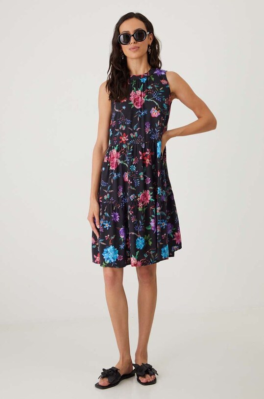 Šaty černá barva RS24.SUD0B1 černá RS24