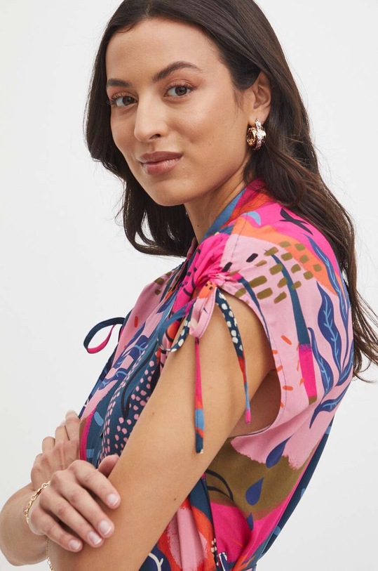 Sukienka maxi wzorzysta kolor multicolor RS24.SUD0B2 multicolor