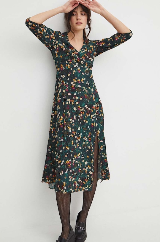 Sukienka damska maxi z kolekcji Eviva L'arte kolor multicolor RS24.SUD254 multicolor RS24