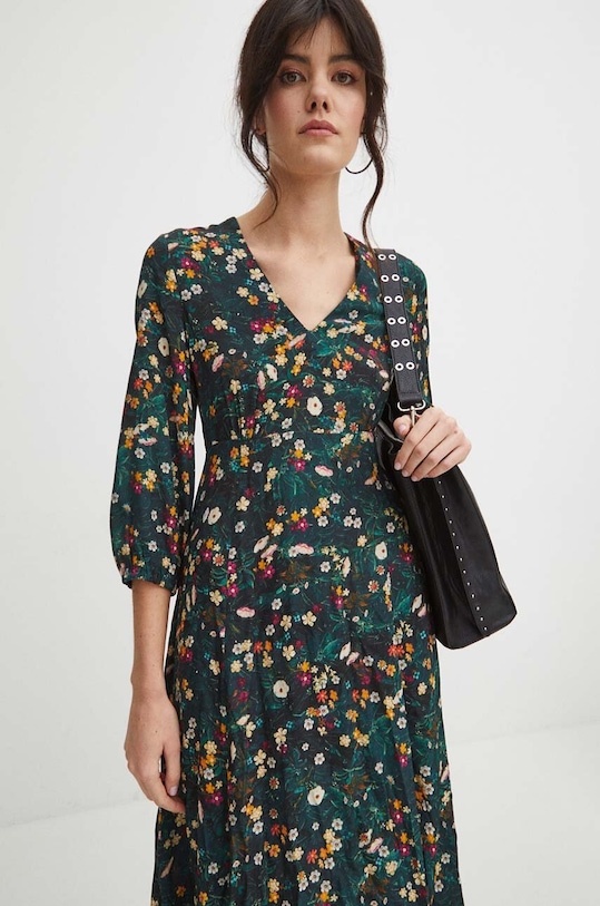 Sukienka damska maxi z kolekcji Eviva L'arte kolor multicolor RS24.SUD254 multicolor