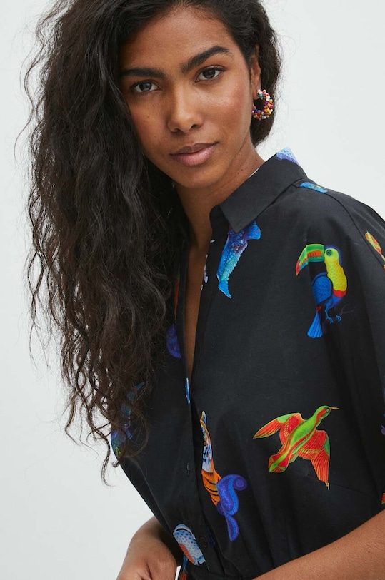 Sukienka damska z kolekcji Jane Tattersfield x Medicine kolor multicolor RS24.SUD852 multicolor