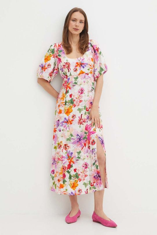 Medicine rochie maxi alb RS24.SUD904