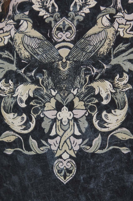 Bavlněné šaty šedá barva šedá RS24.SUDB05