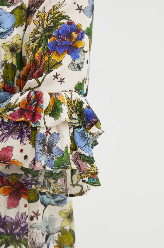 Šaty dámske béžová farba béžová RS24.SUDC02