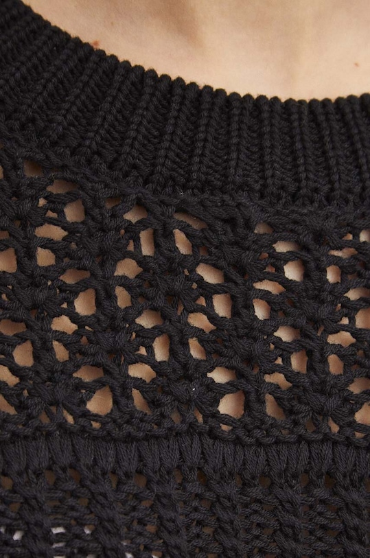 Sveter dámsky čierna farba RS24.SWD106