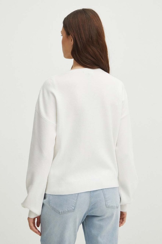 Oblečenie Sveter dámsky béžová farba RS24.SWD300 béžová