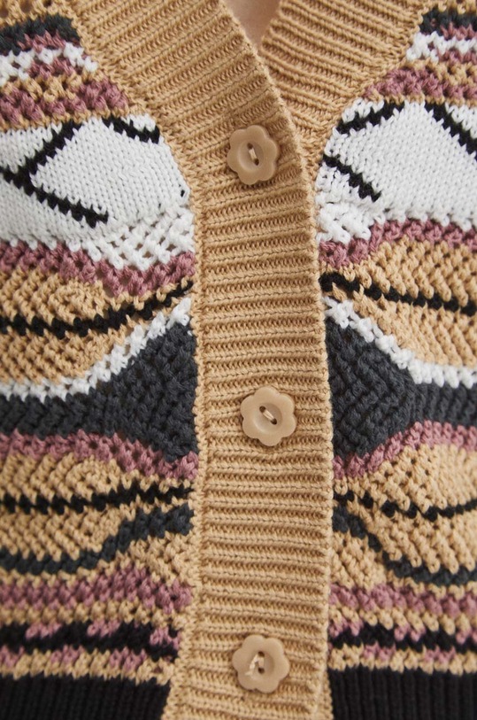 Medicine kardigan RS24.SWD400 beżowy