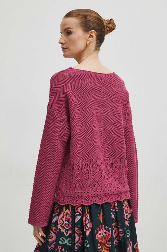 Odzież Medicine sweter RS24.SWD500 różowy