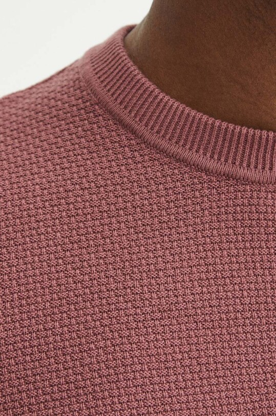 Medicine sweter bawełniany RS24.SWM030 różowy