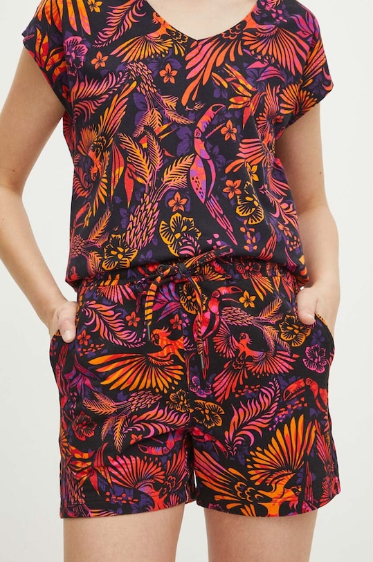 Szorty damskie wzorzyste kolor multicolor pozostałe multicolor RS24.SZD096