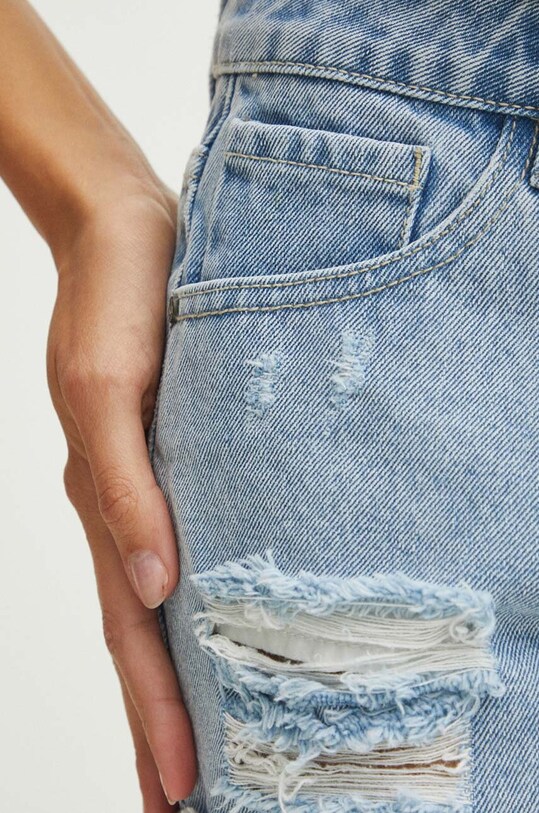 Дънков къс панталон от памук Medicine син RS24.SZDB18