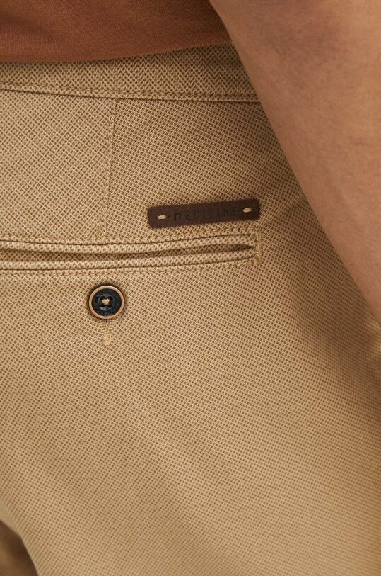 Medicine pantaloni scurti din bumbac bej RS24.SZM072