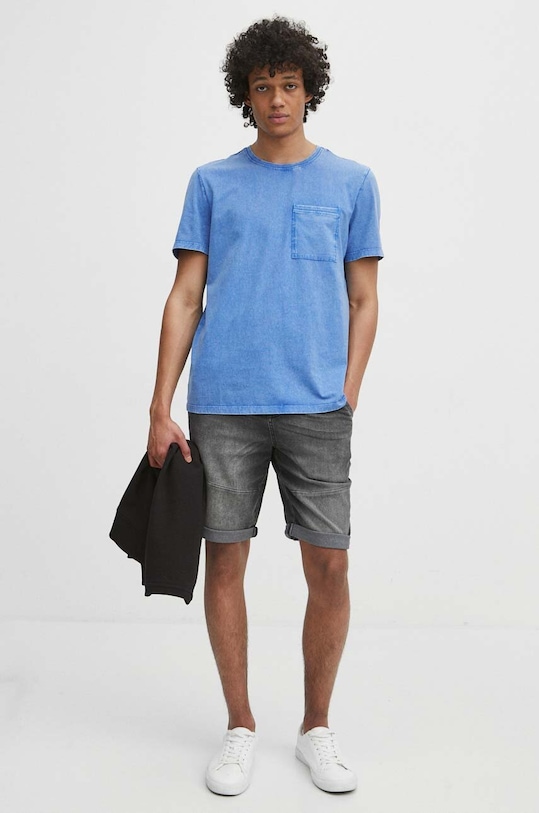 Medicine pantaloni scurti jeans RS24.SZM078 negru RS24