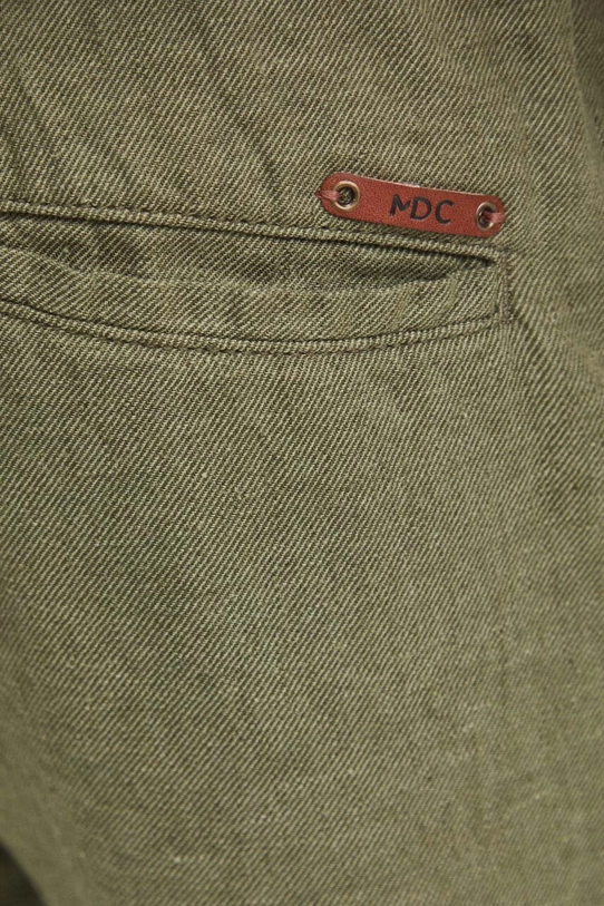 Medicine pantaloni scurti din in verde RS24.SZM900