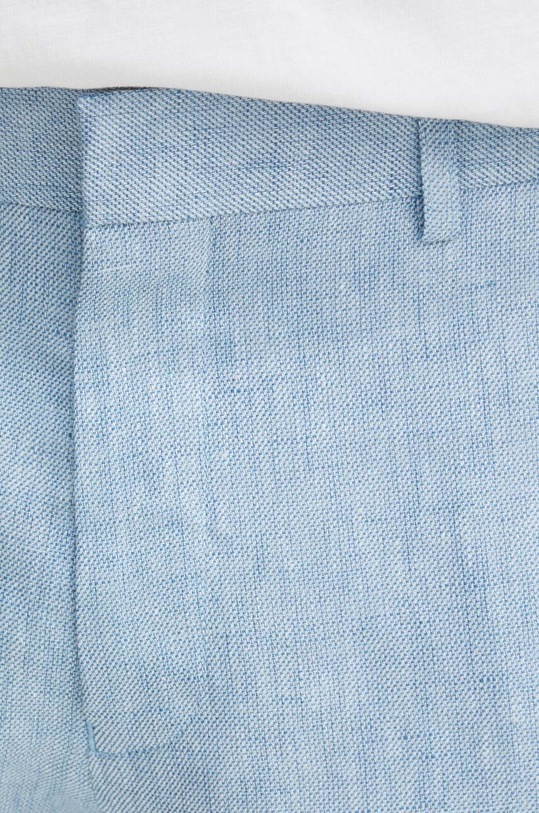 Medicine pantaloni scurti din in albastru RS24.SZM905