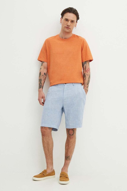 Льняные шорты Medicine RS24.SZMB10 голубой RS24