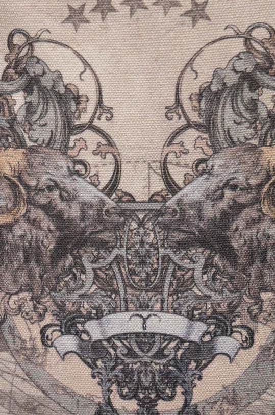 Torba bawełniana z kolekcji Zodiak - Baran kolor beżowy RS24.TCD150 beżowy