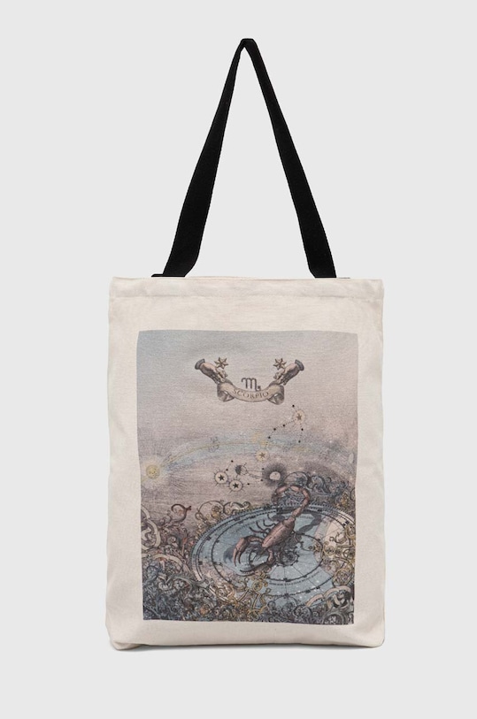 Bavlnená taška Medicine potlač béžová RS24.TCD153