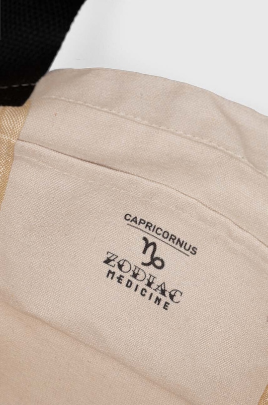 Torba bawełniana z kolekcji Zodiak - Koziorożec kolor beżowy beżowy RS24.TCD154