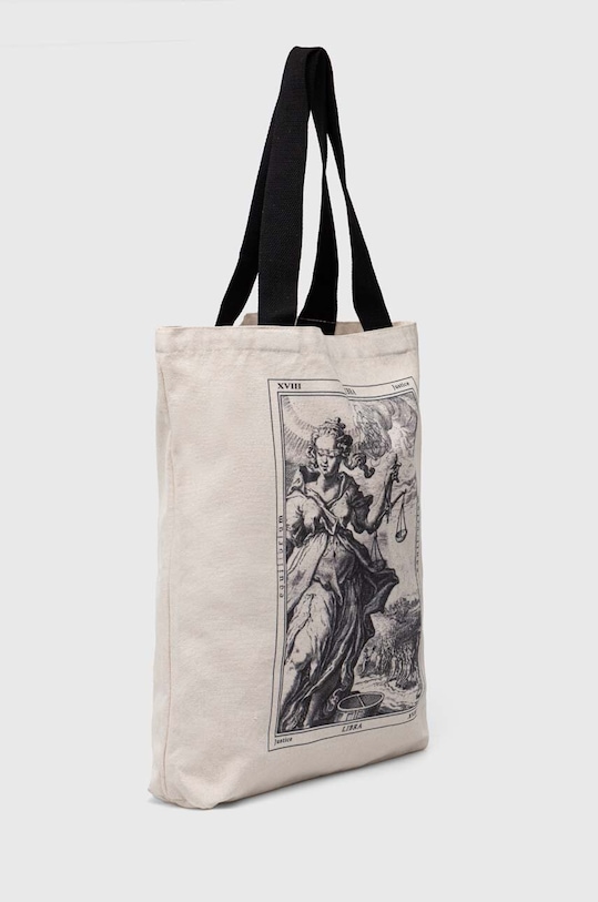 Torba bawełniana z kolekcji Zodiak - Waga kolor beżowy RS24.TCD157 beżowy RS24