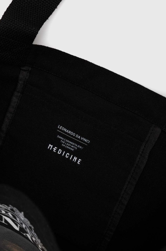 Bavlnená taška z kolekcie Eviva L'arte čierna farba RS24.TCD250