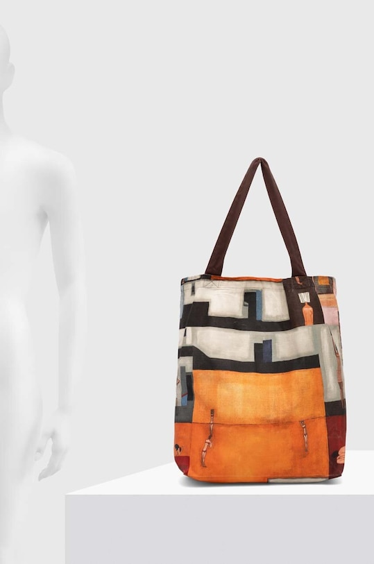 Torba bawełniana z kolekcji Jerzy Nowosielski x Medicine kolor multicolor RS24.TCD650