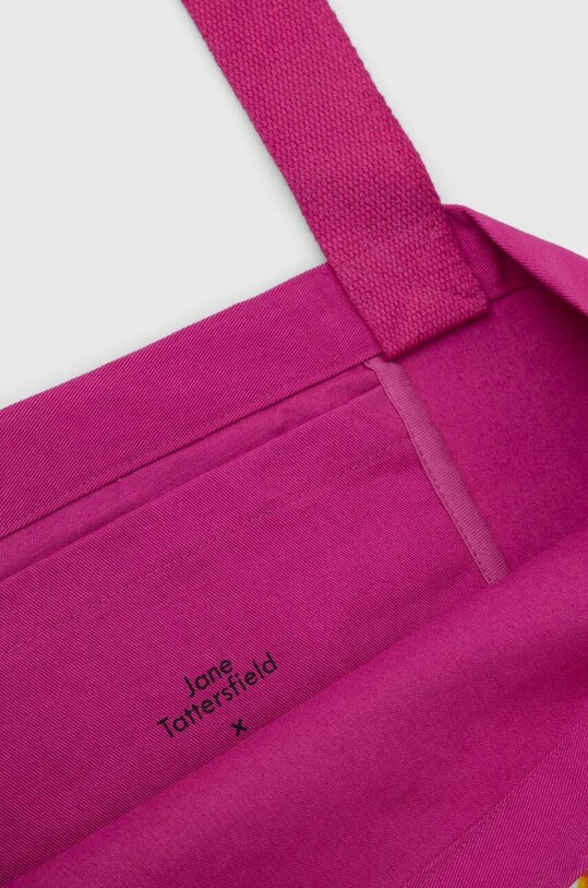Torba bawełniana z kolekcji Jane Tattersfield x Medicine kolor różowy RS24.TCD850