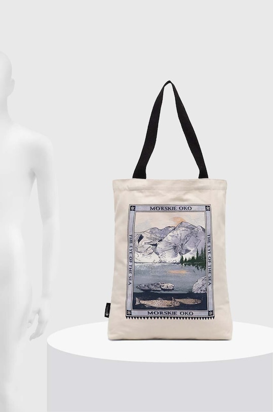 Torba bawełniana z kolekcji Tatrzański Park Narodowy x Medicine kolor beżowy RS24.TCDA51