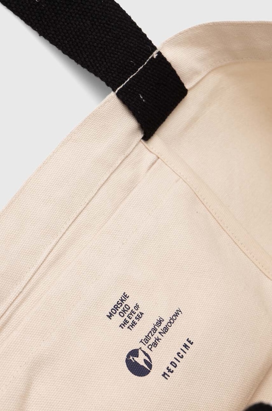 Torba bawełniana z kolekcji Tatrzański Park Narodowy x Medicine kolor beżowy RS24.TCDA51 beżowy