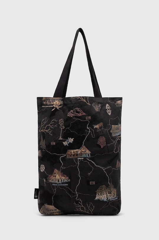 Bavlněná taška z kolekce Tatra National Park x Medicine černá barva RS24.TCDA52 černá RS24