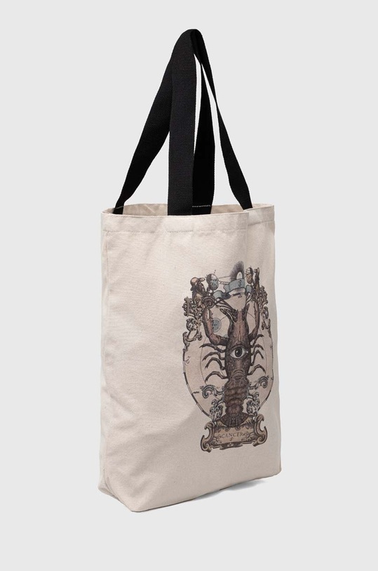Torba bawełniana z kolekcji Zodiak - Rak kolor beżowy RS24.TCM150 beżowy RS24