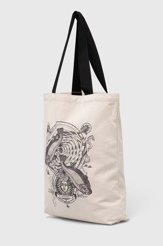 Torba bawełniana z kolekcji Zodiak - Ryby kolor beżowy RS24.TCM151 beżowy RS24