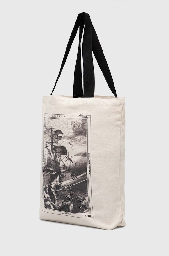 Torba bawełniana z kolekcji Zodiak - Wodnik kolor beżowy RS24.TCM153 beżowy RS24