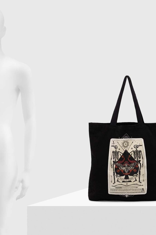 Torba bawełniana z kolekcji Love Alchemy kolor czarny RS24-TCM200