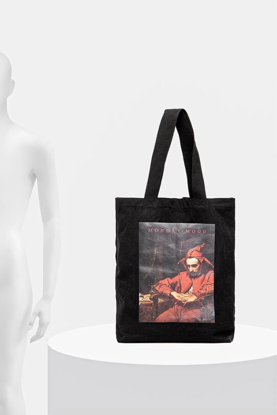 Bavlněná taška z kolekce Eviva L'arte černá barva RS24.TCM250