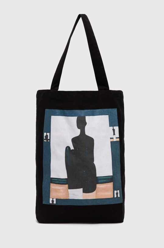 Torba bawełniana z kolekcji Jerzy Nowosielski x Medicine kolor czarny RS24.TCM650 czarny RS24