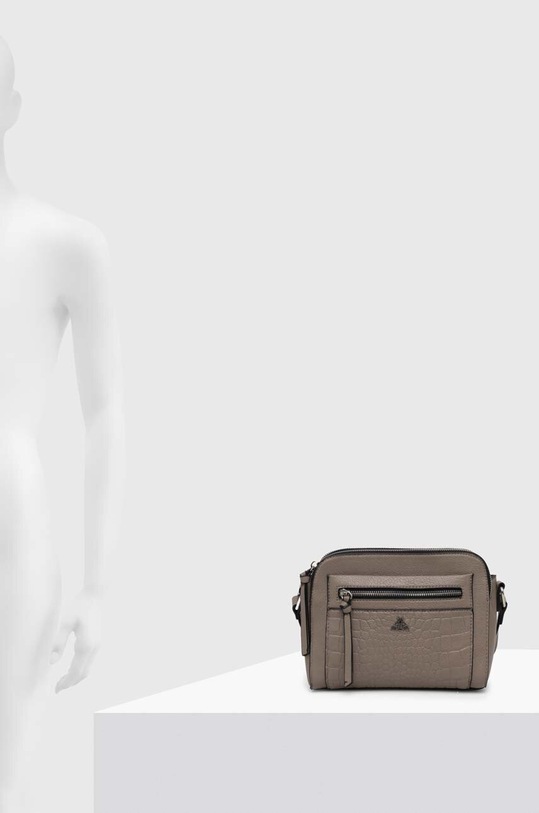 Kabelka dámska z ekologickej kože béžová farba RS24.TOD100