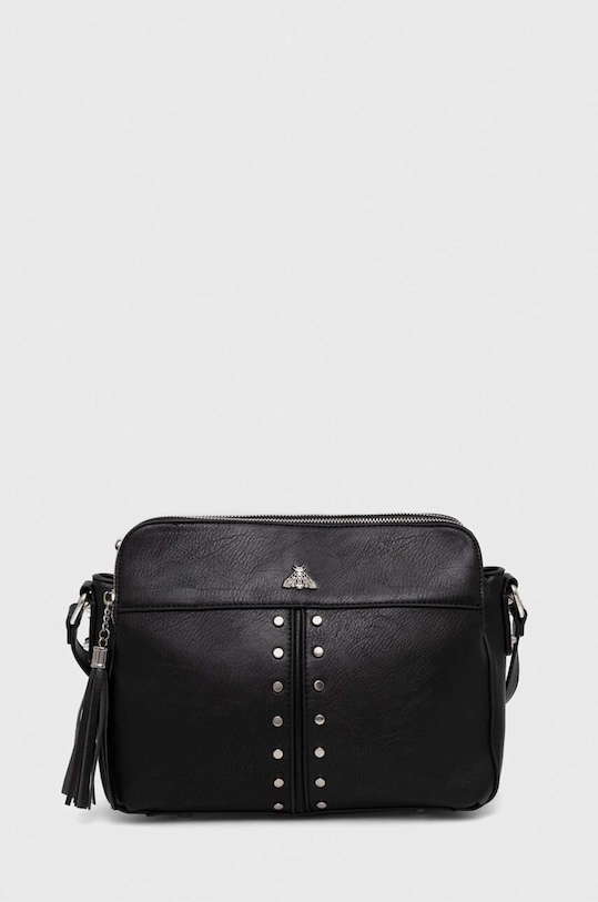 Kabelka dámska čierna farba nezmestí A4 čierna RS24.TOD103