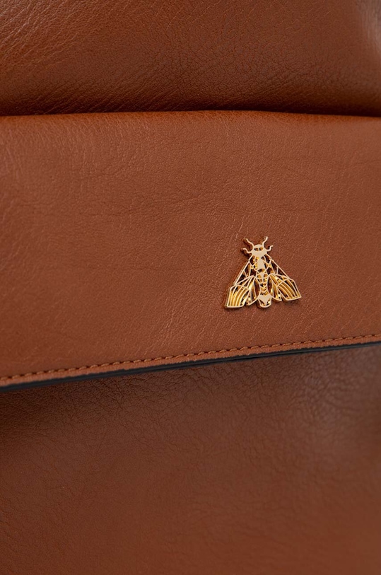 Plecak damski ze skóry ekologicznej kolor brązowy brązowy RS24.TOD104