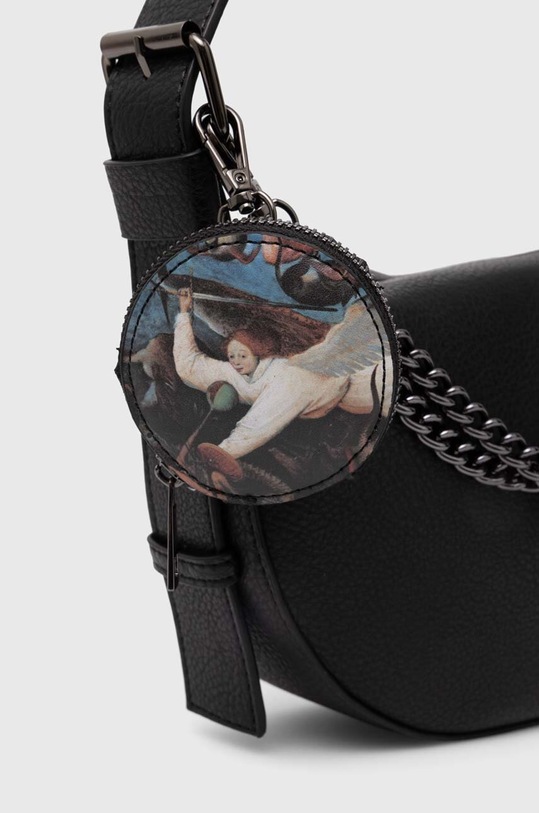 Torebka damska ze skóry ekologicznej z kolekcji Eviva L'arte kolor czarny RS24.TOD254 czarny RS24