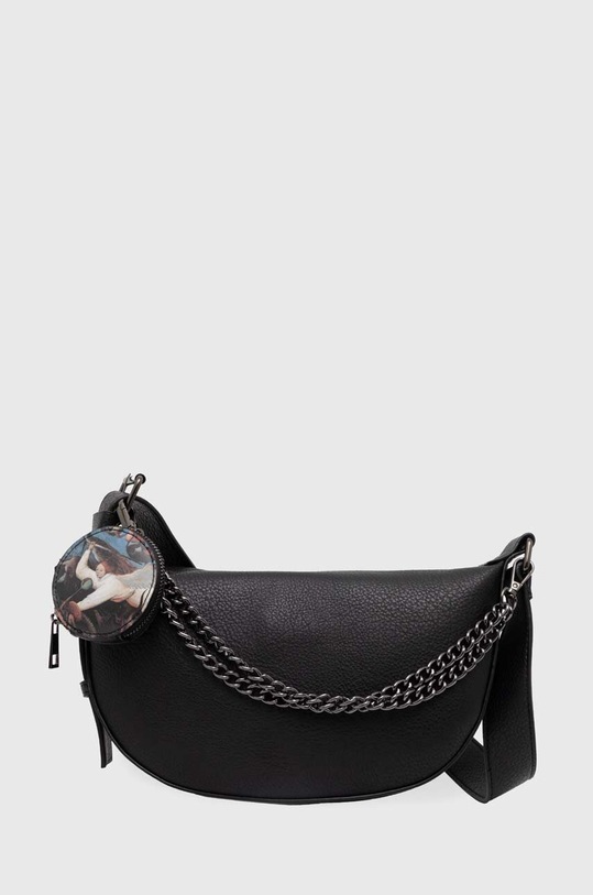 Torebka damska ze skóry ekologicznej z kolekcji Eviva L'arte kolor czarny RS24.TOD254