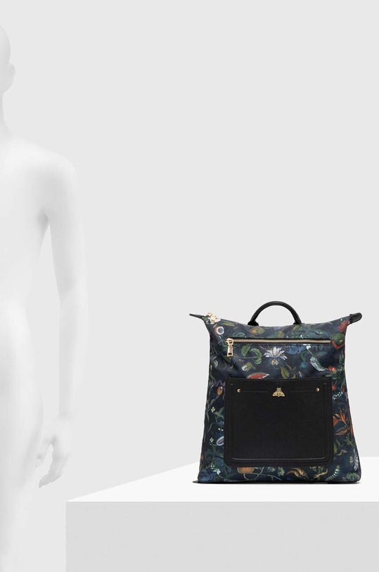 Plecak damski wzorzysty kolor czarny RS24.TOD307