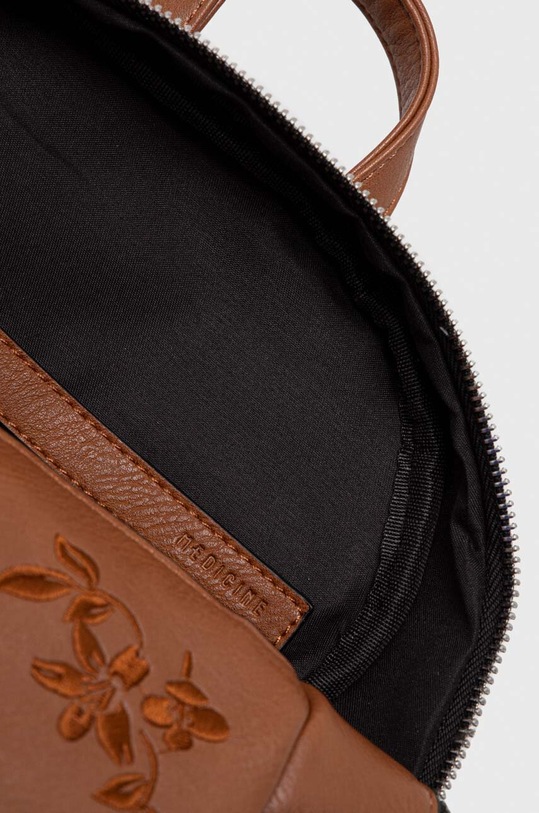 Plecak damski ze skóry ekologicznej kolor brązowy brązowy RS24.TOD308