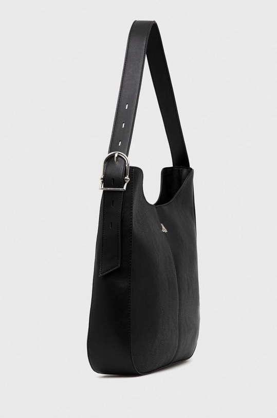 Torebka damska ze skóry ekologicznej kolor czarny RS24.TOD515 czarny RS24