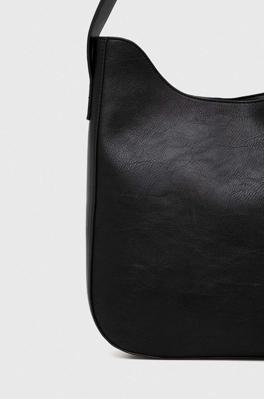 Akcesoria Torebka damska ze skóry ekologicznej kolor czarny RS24.TOD515 czarny