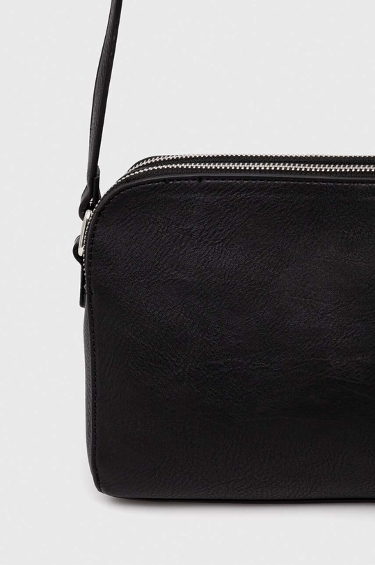 Akcesoria Torebka damska ze skóry ekologicznej kolor czarny RS24.TOD519 czarny