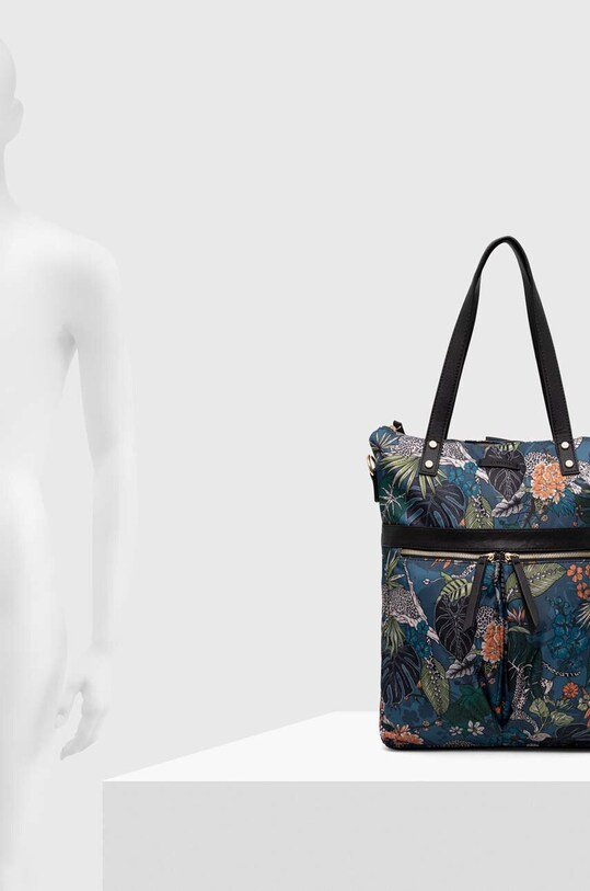 Torebka damska z funkcją plecaka wzorzysta kolor multicolor RS24.TOD521
