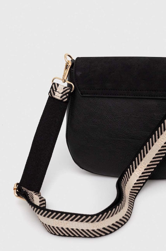 Akcesoria Torebka damska ze skóry ekologicznej kolor czarny RS24.TOD604 czarny