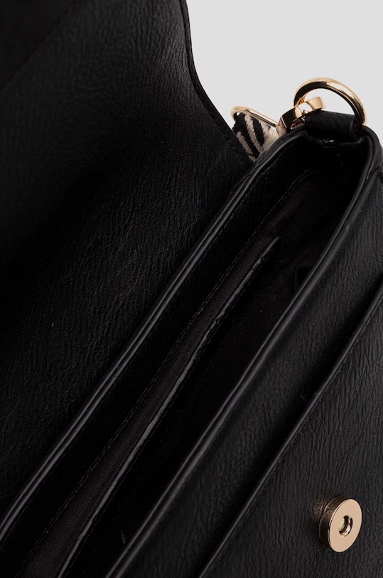 Torebka damska ze skóry ekologicznej kolor czarny RS24.TOD604 czarny